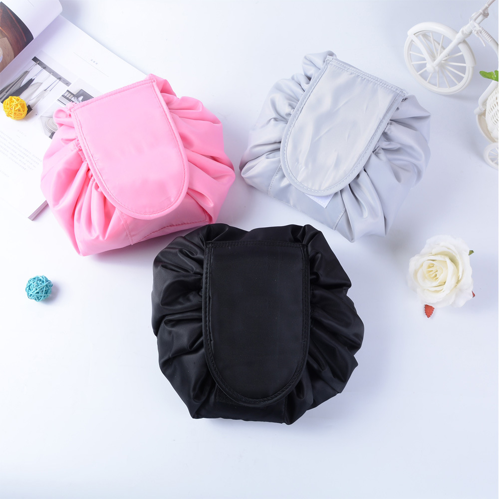 Lazy Cosmetic Bag Women Travel Drawstring Make Up Case Large Capacity Wash Bags Portable Makeup Organizer Pouch
Lazy Cosmetic Bag Women Travel Drawstring Make Up Case Large Capacity Wash Bags Portable Makeup Organizer Pouch