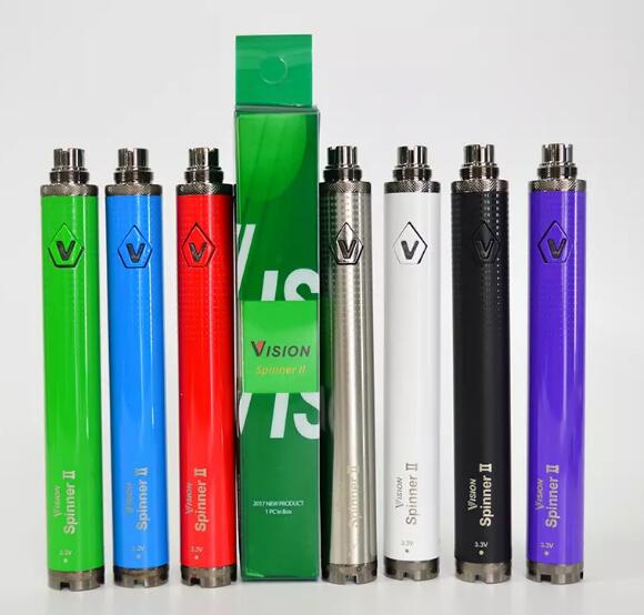 1650mah Vision Spinner 2 battery 510 thread Battery Vision Spinner EGO battery for oil cartridges e cigarettes vape
1650mah Vision Spinner 2 battery 510 thread Battery Vision Spinner EGO battery for oil cartridges e cigarettes vape