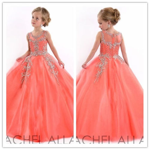 New Tulle Ruffled Handmade flowers One-shoulder Flower Girls' Dresses Girl's Pageant Dresses, Gold
New Tulle Ruffled Handmade flowers One-shoulder Flower Girls' Dresses Girl's Pageant Dresses, Gold