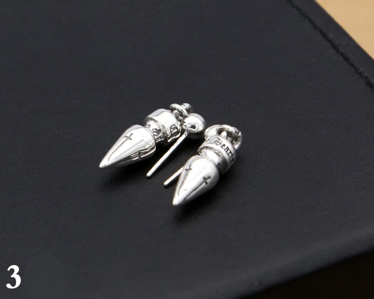 New 925 sterling silver fashion jewelry brand designer earring American Europe vintage style cross stud dangle earrings for women