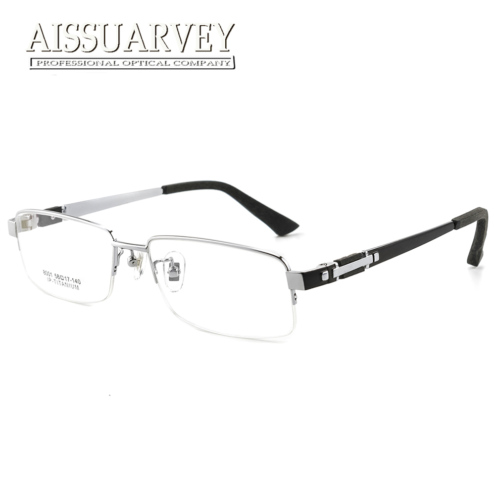 Titanium Wooden Men Eyeglasses Frame Optical Eyewear Prescription Top Quality Glasses Frame Business Classic Black Golden