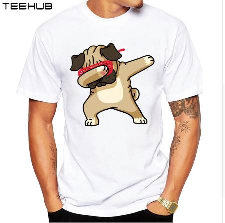 Summer Fashion Dabbing Pug T-Shirt Newest Men Funny T Shirts Dabbing Unicorn/Cat/Zebra/Panda Tops Hip Hop Tee
Summer Fashion Dabbing Pug T-Shirt Newest Men Funny T Shirts Dabbing Unicorn/Cat/Zebra/Panda Tops Hip Hop Tee