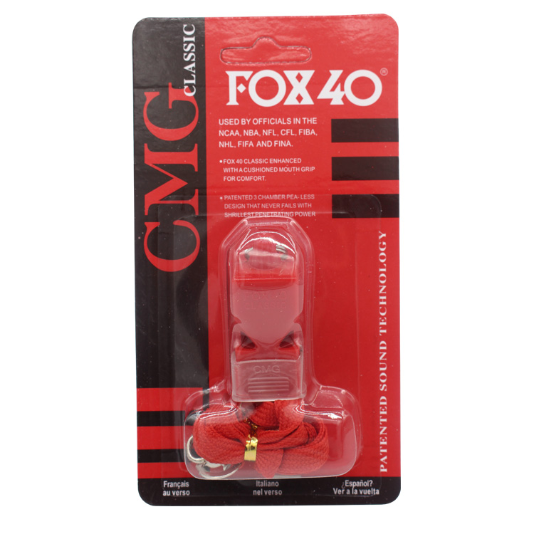 newarrival f ox 40 outdoor gadgets classic official football whistle soccer whistles basketball referee 4 colors sport accessories