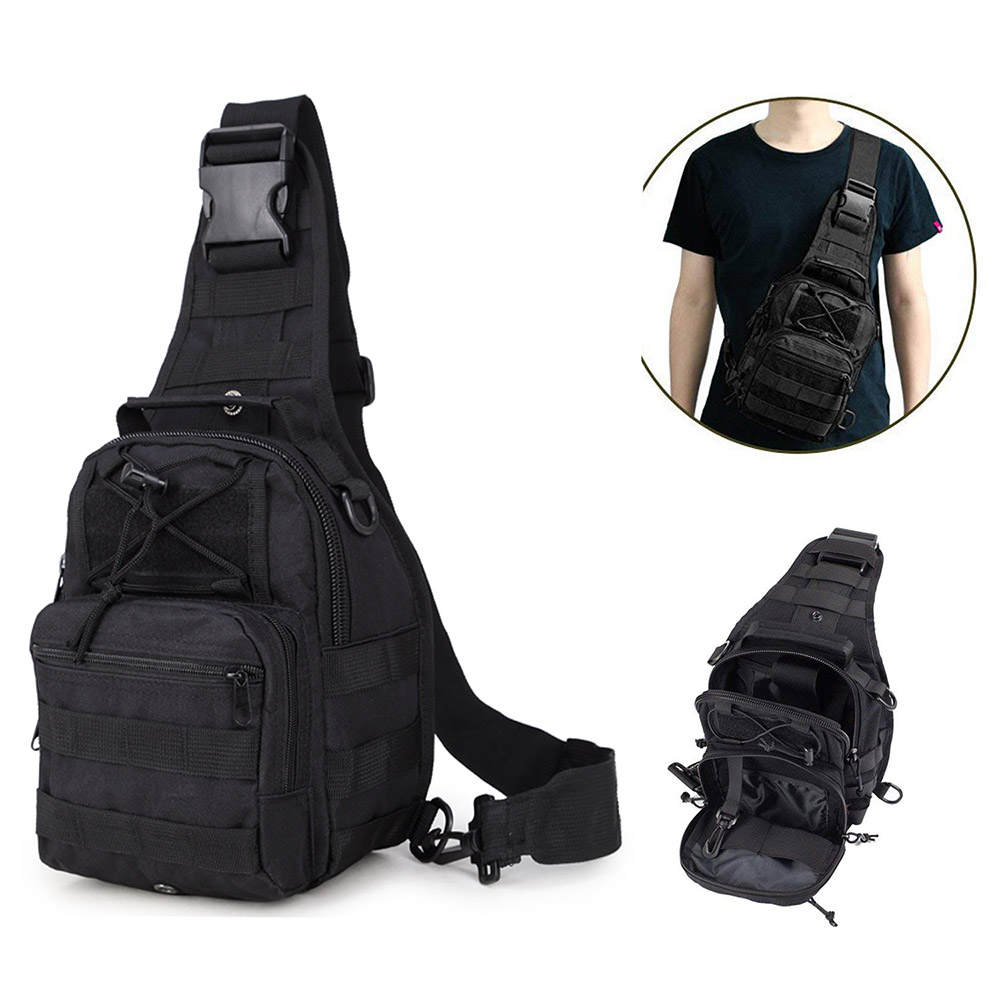 Tactical Outdoor sports bag single Shoulder pack Multi-use waterproof chest cross body sling backpack for Hiking Camping climbing от DHgate WW