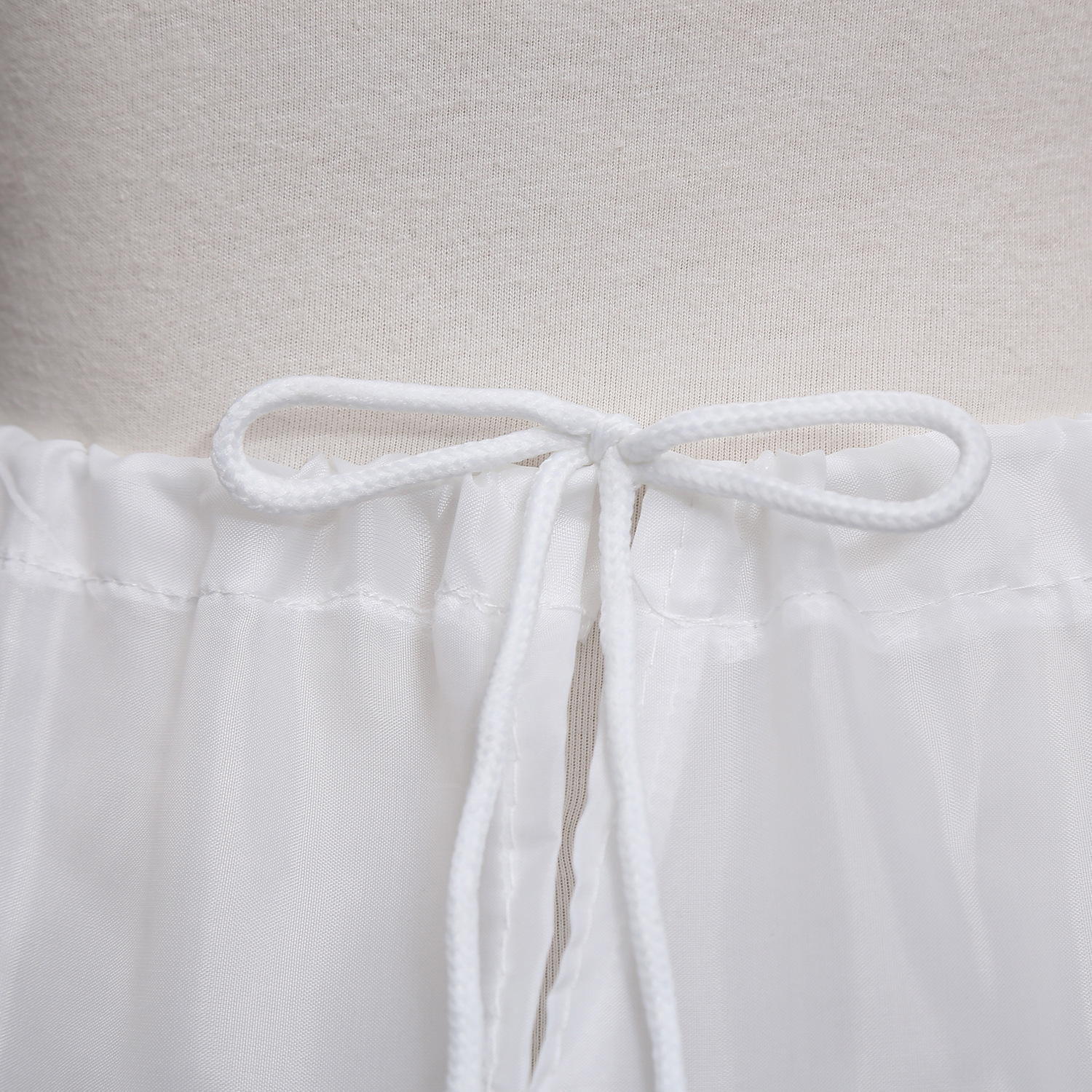 Children 3 Hoops Petticoats Wedding Bride Accessories Half Slip Little Girls Crinoline White Long Flower Girl Formal Dress Underskirt