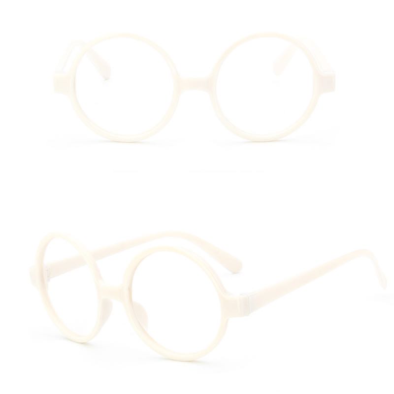 Fashion Glasses Frame Round Eyeglasses NO Lenses Unisex Design Arale Eyeglasses Plastic DHL Shipment