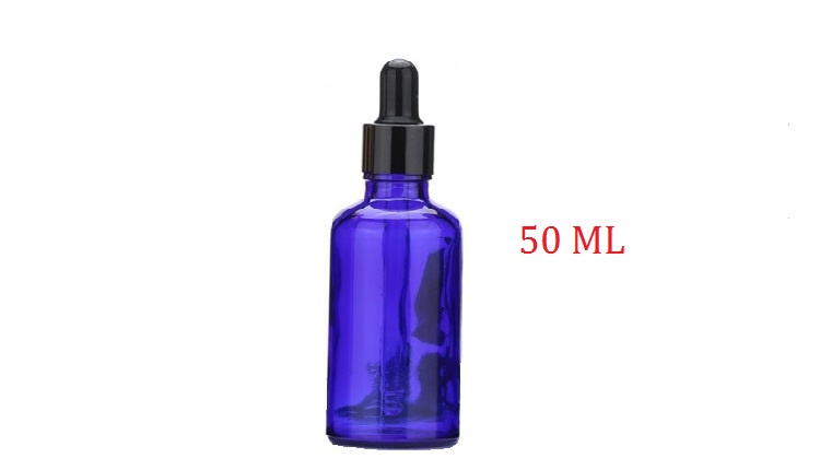 Blue Glass Liquid Reagent Pipette Bottles Eye Dropper Aromatherapy 5ml-100ml Essential Oils Perfumes bottles wholesale free DHL