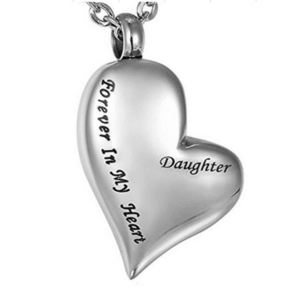 Wholesale custom memory of family bones hair daughter heart-shaped urn necklace can open the perfume bottle funeral cremation jewelry
Wholesale custom memory of family bones hair daughter heart-shaped urn necklace can open the perfume bottle funeral cremation jewelry