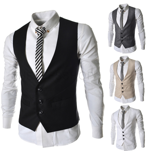 Free shipping men's vest single-breasted design recreational dress waistcoat coon high quality size - XXL, Khaki
Free shipping men's vest single-breasted design recreational dress waistcoat coon high quality size - XXL, Khaki