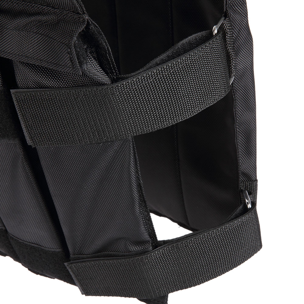 50kgLoading Weighted Vest For Boxing Running Training Body Equipment Adjustable Exercise Vest Black Jacket Swat Sanda Sparring Pro