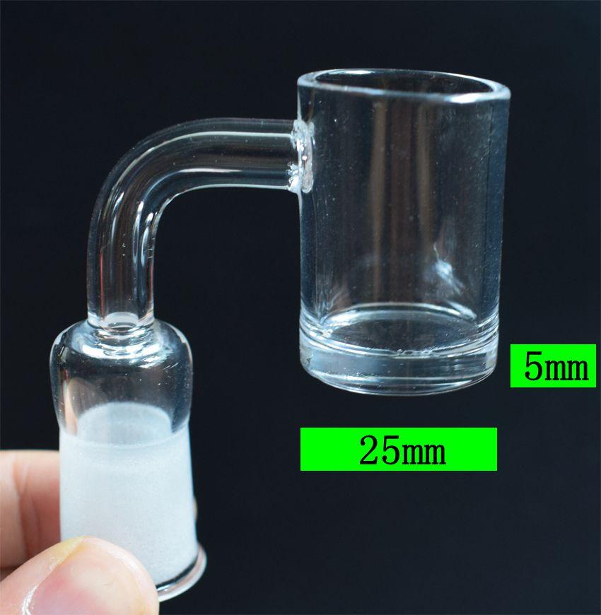1pcs High Quality XL Flat Top Quartz Banger Nail with 5mm Thick Bottom 2mm Thick Domeless Bucket 10mm 14mm 18mm Male Female Joint
1pcs High Quality XL Flat Top Quartz Banger Nail with 5mm Thick Bottom 2mm Thick Domeless Bucket 10mm 14mm 18mm Male Female Joint