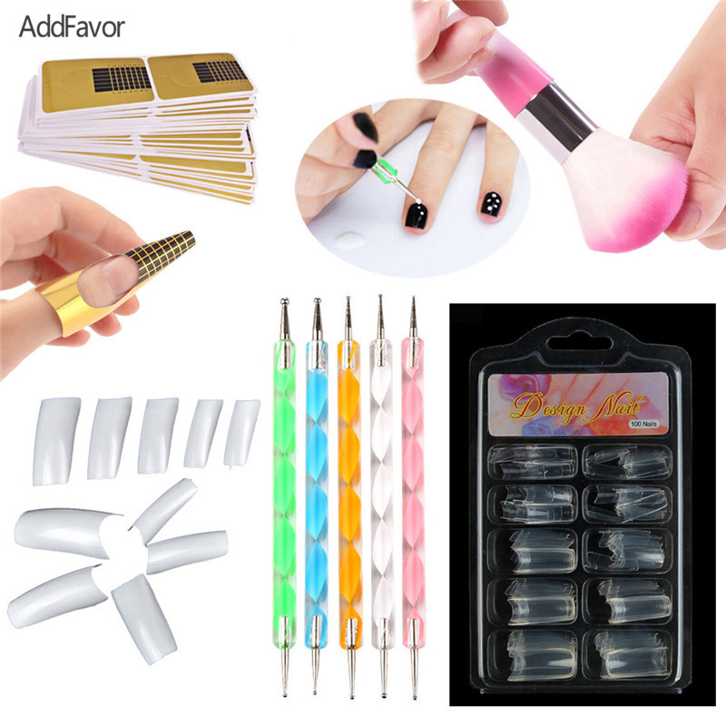 AddFavor 100pc French False Nails Cleaning Brush Nail Dotting Pens Rhinestone Picker Manicure Acrylic Forms Nail Art Tools, Bbt019
AddFavor 100pc French False Nails Cleaning Brush Nail Dotting Pens Rhinestone Picker Manicure Acrylic Forms Nail Art Tools, Bbt019