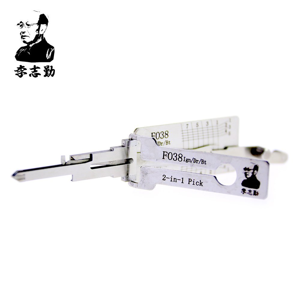 Original LISHI 2 In 1 Ford F038 3 In 1 lock pick and decoder genuine used for Ford Lincoln Mazda Nissan
Original LISHI 2 In 1 Ford F038 3 In 1 lock pick and decoder genuine used for Ford Lincoln Mazda Nissan