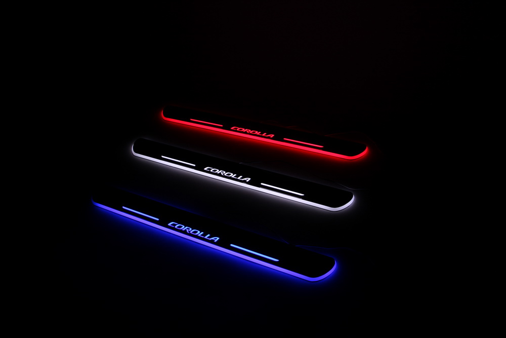 Waterproof Ultrathin Acrylic Car LED Welcome Light Scuff Plate Pedal Door Sill For Toyota COROLLA 2013 2014 2015 2016, front door sill
Waterproof Ultrathin Acrylic Car LED Welcome Light Scuff Plate Pedal Door Sill For Toyota COROLLA 2013 2014 2015 2016, front door sill