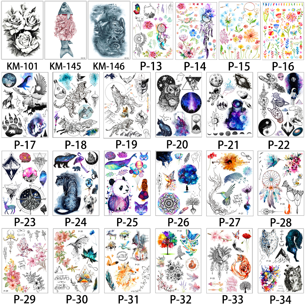 1 Sheet Women Rose Flower Decal Tattoo Water Transfer Waterproof Temporary Tattoo Sticker for Beauty Body Makeup ArtTatoo Stickers
1 Sheet Women Rose Flower Decal Tattoo Water Transfer Waterproof Temporary Tattoo Sticker for Beauty Body Makeup ArtTatoo Stickers