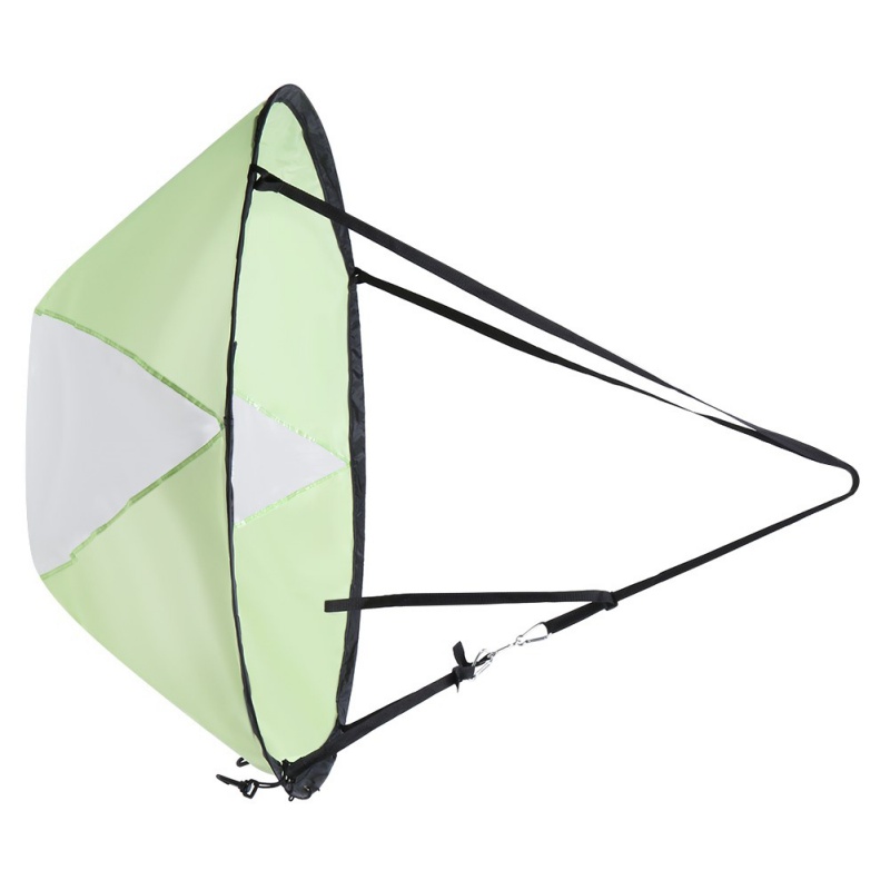 108*108cm Foldable Kayak Wind sail Boat Wind Sail Paddle Board Sailing Canoe Rowing Boats Clear Window