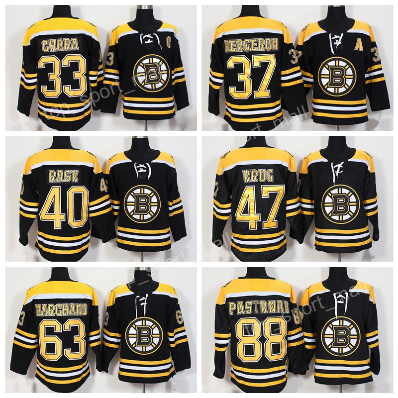 2018 New AD Ice Hockey Jersey Boston Bruins 63 Brad Marchand 88 David Pastrnak 33 Zdeno Chara 37 Patrice Bergeron Black Men Stitched, Black;red
2018 New AD Ice Hockey Jersey Boston Bruins 63 Brad Marchand 88 David Pastrnak 33 Zdeno Chara 37 Patrice Bergeron Black Men Stitched, Black;red