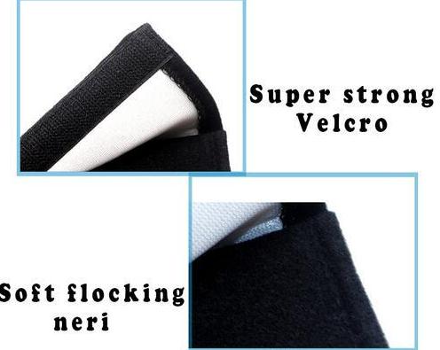Auto Car Accessories Seat Belt Cover case for Abarth 500 Fiat Universal Shoulder Pads Car Styling 2pcs/lot