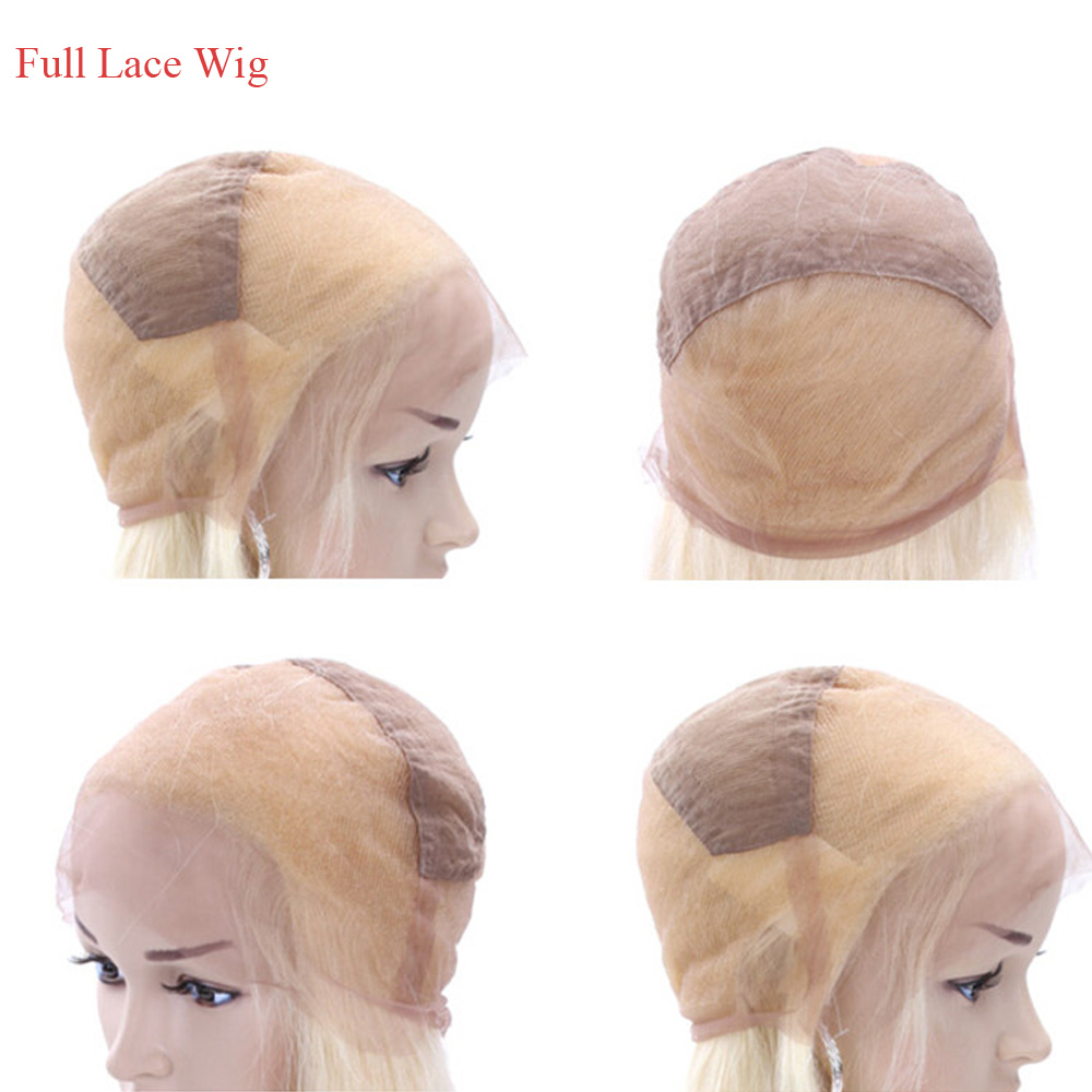 Ombre Silver Grey Glueless Full Lace Human Hair Wigs with Baby Hair Pre Plucked 130% Density Brazilian Virgin Hair Lace Front Wigs