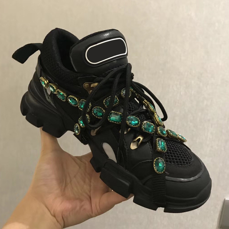 New Designer Sneaker Style Lovers With Runway Flashtrek Sneaker With Casual Shoes Removable Crystals Comfortable And Top Qulity W1
New Designer Sneaker Style Lovers With Runway Flashtrek Sneaker With Casual Shoes Removable Crystals Comfortable And Top Qulity W1
