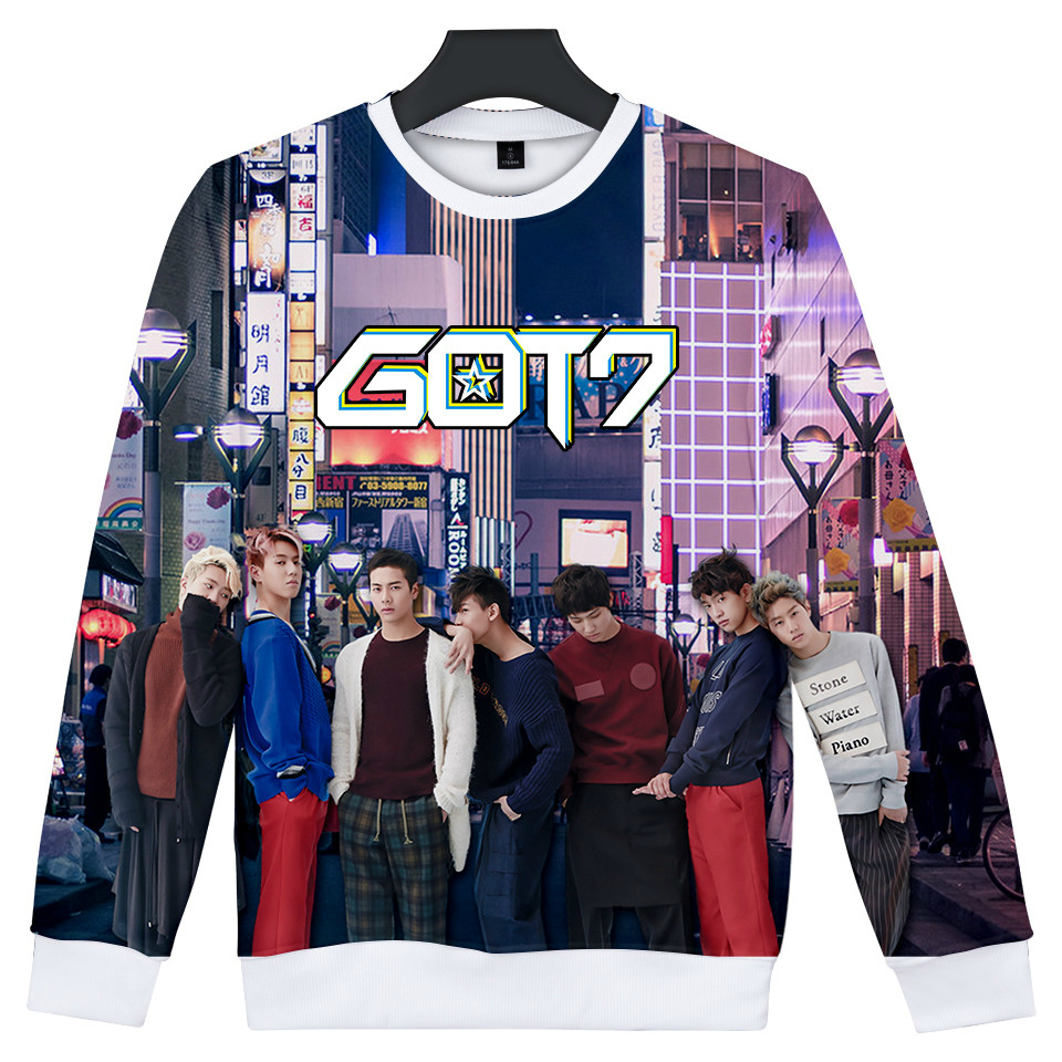 Blackday New Style KPOP GOT7 3D printed oversized Hoodies sweatshirts Women/Men Fashion Harajuku Hip Hop Casual Streetwear Hoodie, As picture
Blackday New Style KPOP GOT7 3D printed oversized Hoodies sweatshirts Women/Men Fashion Harajuku Hip Hop Casual Streetwear Hoodie, As picture