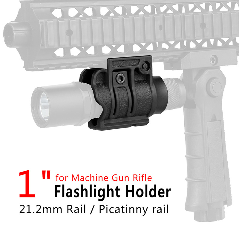 New Quick Releaser design flashlight holder Fit 1 inch tube Fit 20mm weaver Rail for scope mount CL33-0004
New Quick Releaser design flashlight holder Fit 1 inch tube Fit 20mm weaver Rail for scope mount CL33-0004