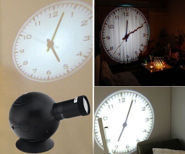 Hot Sale Circular Projection Modern Wall Clock Rome Arabia Digital Needle with Backlight Luminova Mechanical Plastic