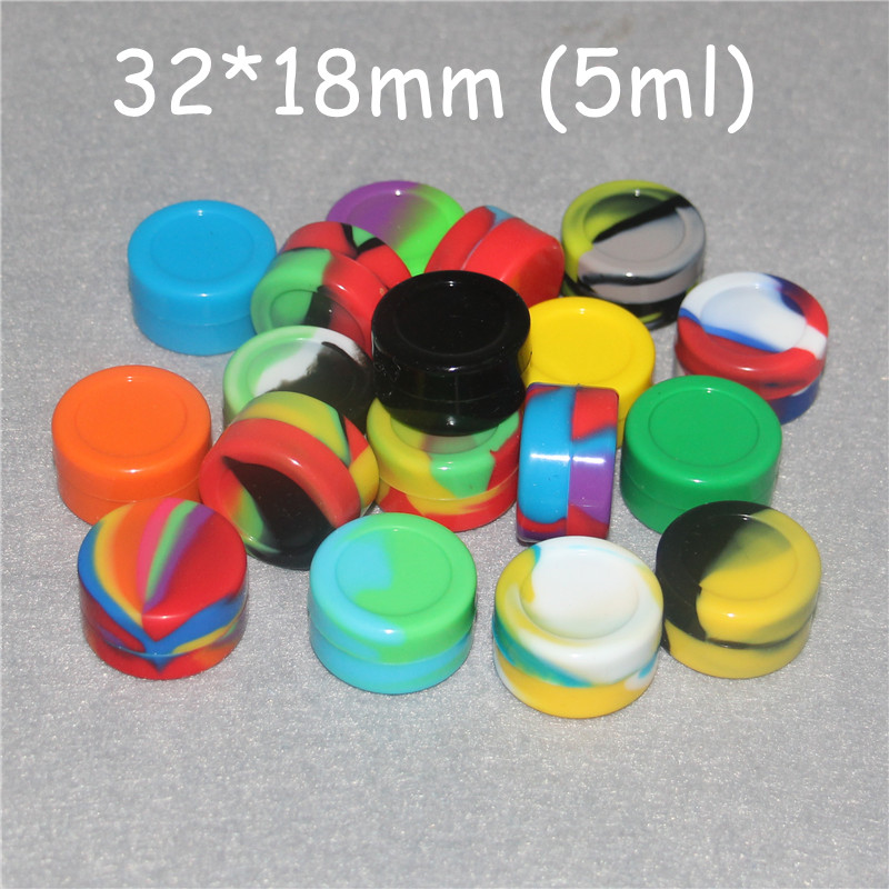 Nonstick wax containers silicone box 5ml silicon container food grade jars dab tool storage jar oil holder Silica gel boxes FDA approved, Mixed colors
Nonstick wax containers silicone box 5ml silicon container food grade jars dab tool storage jar oil holder Silica gel boxes FDA approved, Mixed colors