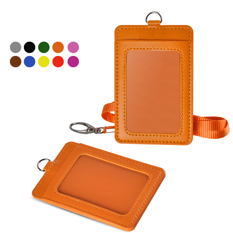 Newest Cheapest Badge Holder PU Leather Vertical ID Card Wallet Case with Detachable Lanyard Strap Business For Women and Men High Quality
Newest Cheapest Badge Holder PU Leather Vertical ID Card Wallet Case with Detachable Lanyard Strap Business For Women and Men High Quality
