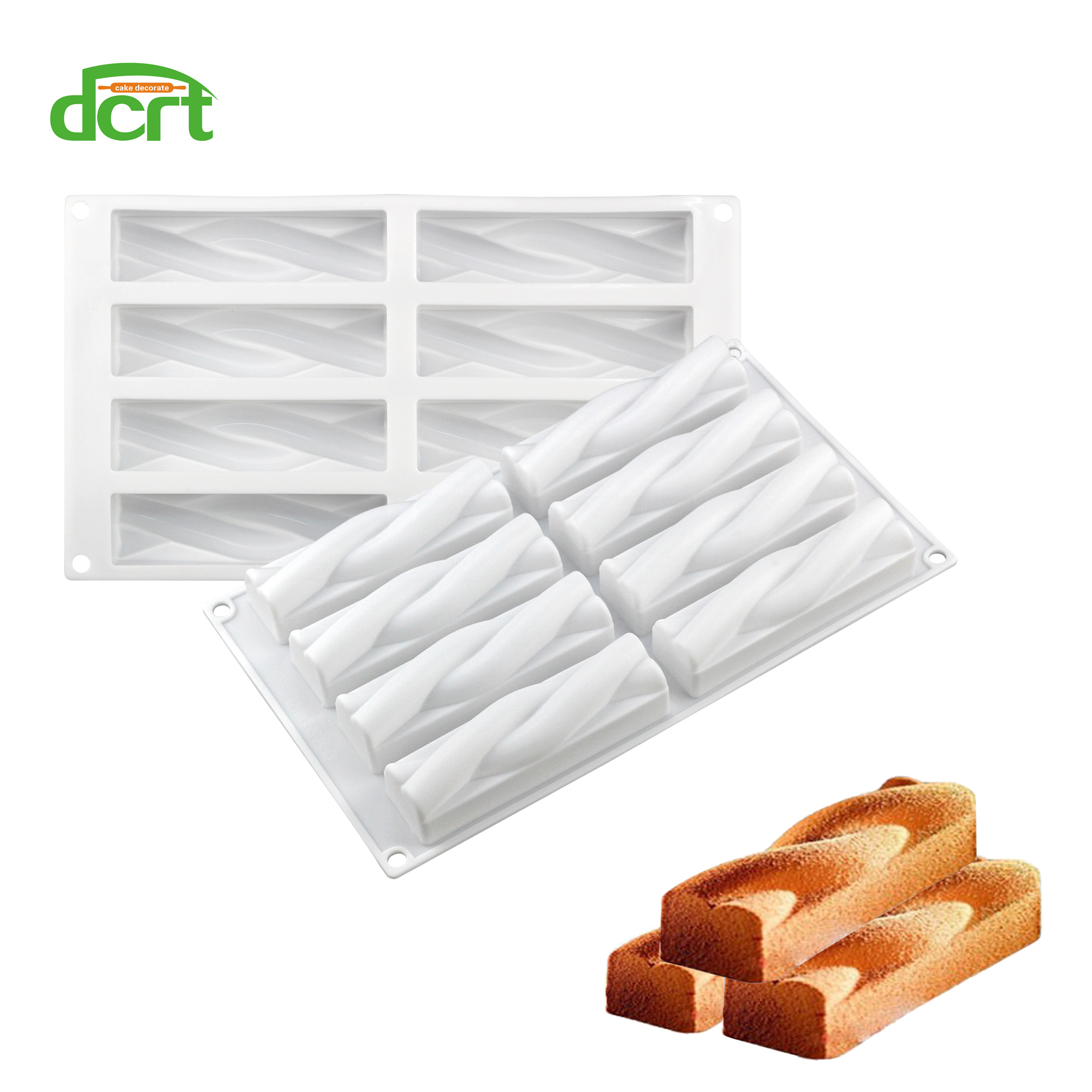 Twist Shape Silicone Molds Cake Decorating Tools DIY Chocolate Twinkie Energy Muffin Brownie Roll Dessert Cake Mould Bakeware
Twist Shape Silicone Molds Cake Decorating Tools DIY Chocolate Twinkie Energy Muffin Brownie Roll Dessert Cake Mould Bakeware