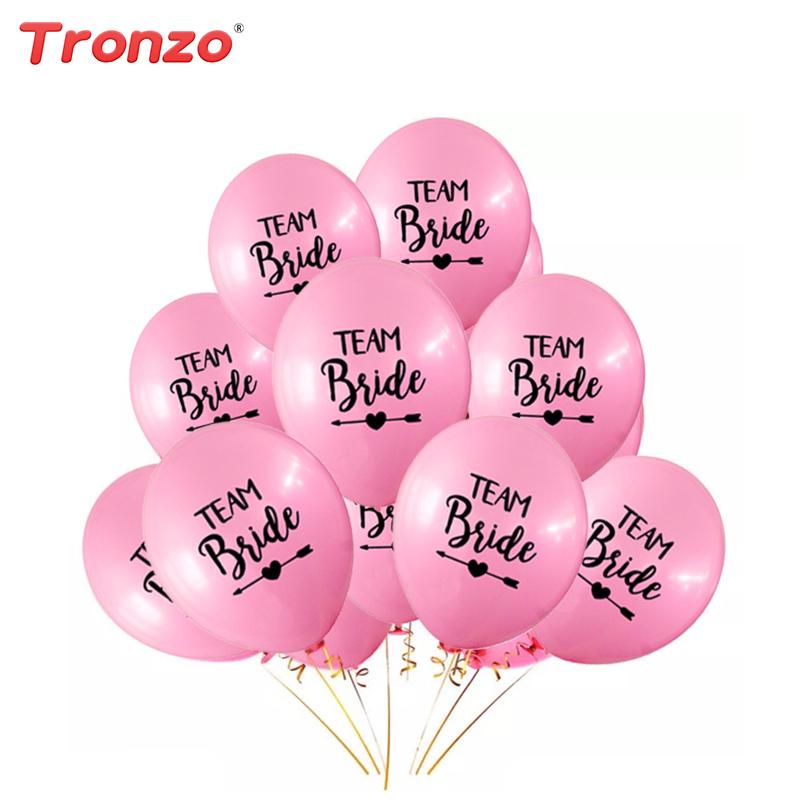 10pcs 12Inch Team Bride Latex Balloon For Wedding Party Decoration Lovely Bachelorette Party Supplies
10pcs 12Inch Team Bride Latex Balloon For Wedding Party Decoration Lovely Bachelorette Party Supplies