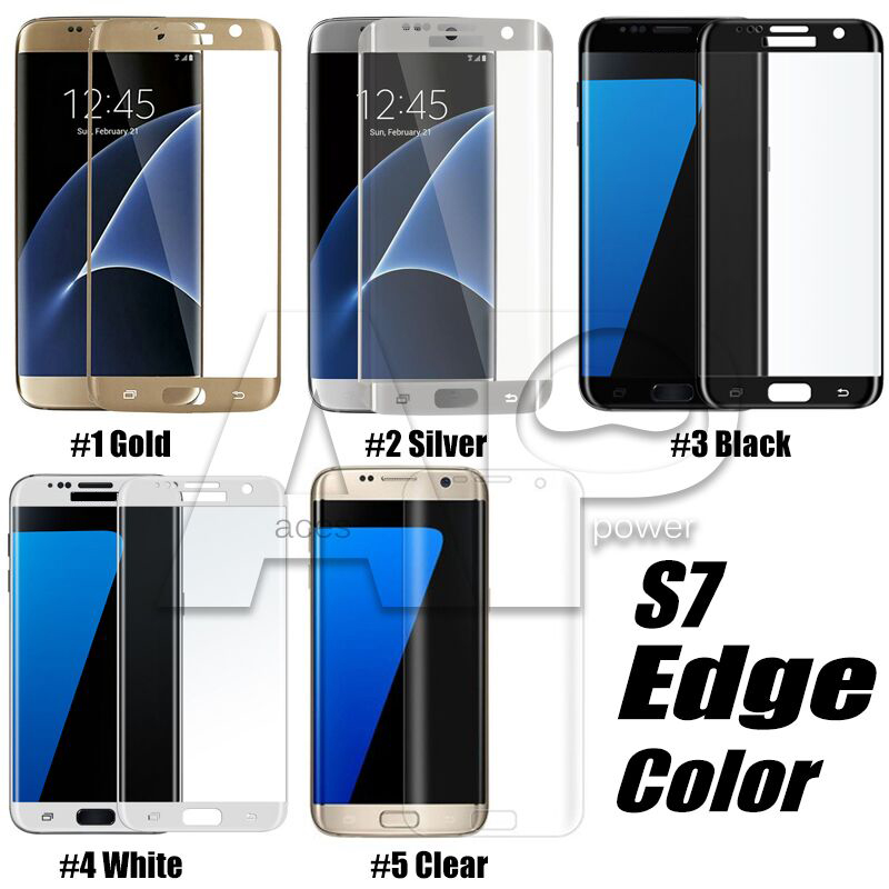 3D Curved Screen Protector Tempered Glass For Samsung Galaxy Note S22 S21 10 S20 Ultra S9 Note 9 8 S8 Plus Full Cover No Package