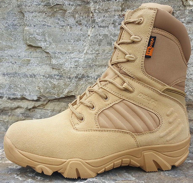 Delta MenTactical Boots Desert Combat Outdoor Army Hiking Travel Botas Shoes Leather Autumn Ankle Boots winter boots, Black
Delta MenTactical Boots Desert Combat Outdoor Army Hiking Travel Botas Shoes Leather Autumn Ankle Boots winter boots, Black