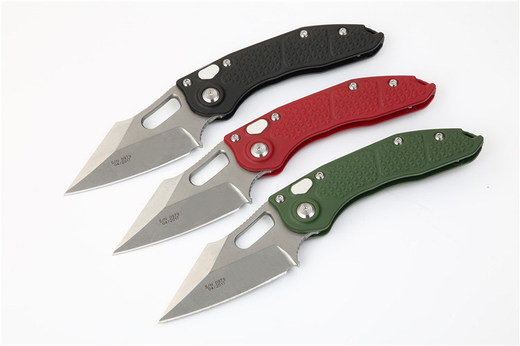 Promotion Stitch Auto Tactical Folding Knife D2 Stone Wash Blade Nylon Plus fiberglass Handle Outdoor EDC Pocket Knives
Promotion Stitch Auto Tactical Folding Knife D2 Stone Wash Blade Nylon Plus fiberglass Handle Outdoor EDC Pocket Knives