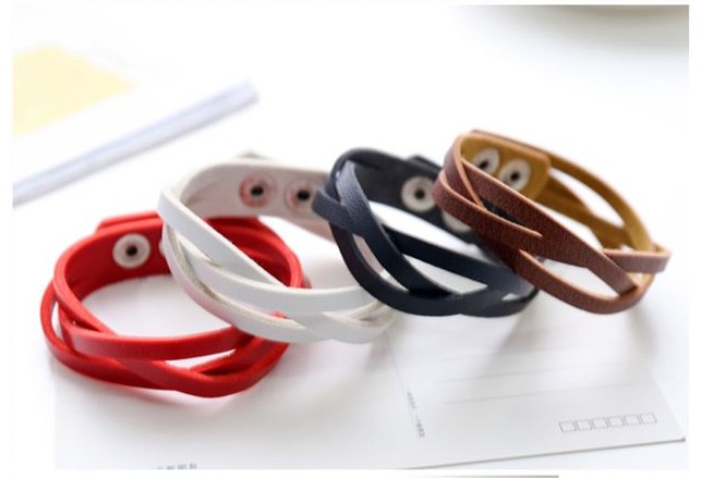 Women Mens Twisted Leather Bracelet Antique Vintage Charm Bracelets PU Braided Wristbands Korean Punk Bracelet jewelry Christmas Gift, Golden;silver
Women Mens Twisted Leather Bracelet Antique Vintage Charm Bracelets PU Braided Wristbands Korean Punk Bracelet jewelry Christmas Gift, Golden;silver