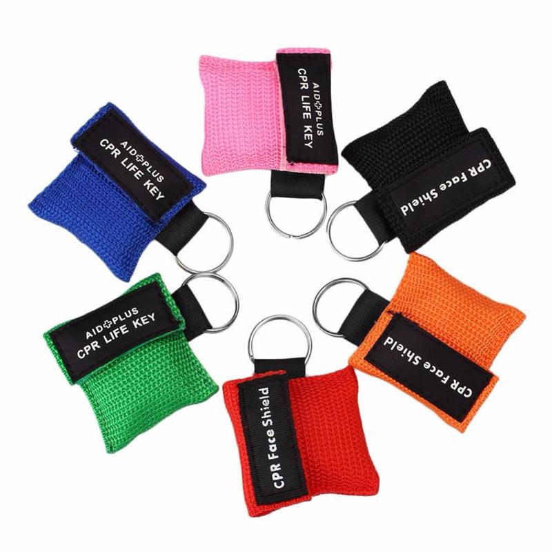 Mix Color CPR Resuscitator Mask Keychain Emergency Face Shield One-Way Valve First-Aid CPR Mask For Health Care
Mix Color CPR Resuscitator Mask Keychain Emergency Face Shield One-Way Valve First-Aid CPR Mask For Health Care
