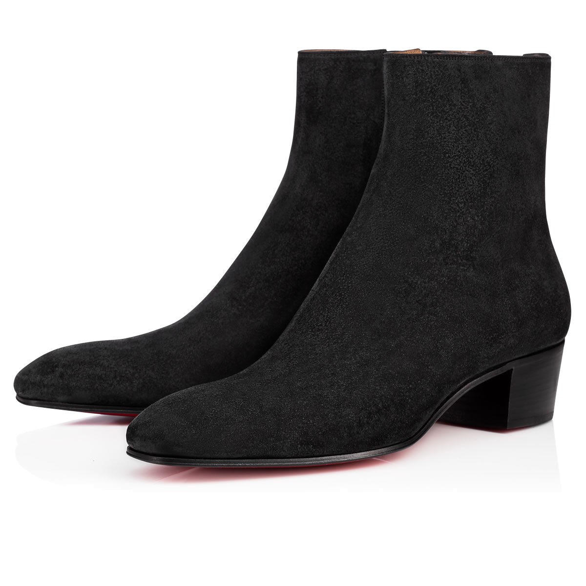 Fall/Winter Luxury Huston Ankle Boots Men's Red Bottom Boots Genuine Retro Boots Cool Silhouette Party Dress Walking Flats, Original box;dust bag;card
Fall/Winter Luxury Huston Ankle Boots Men's Red Bottom Boots Genuine Retro Boots Cool Silhouette Party Dress Walking Flats, Original box;dust bag;card