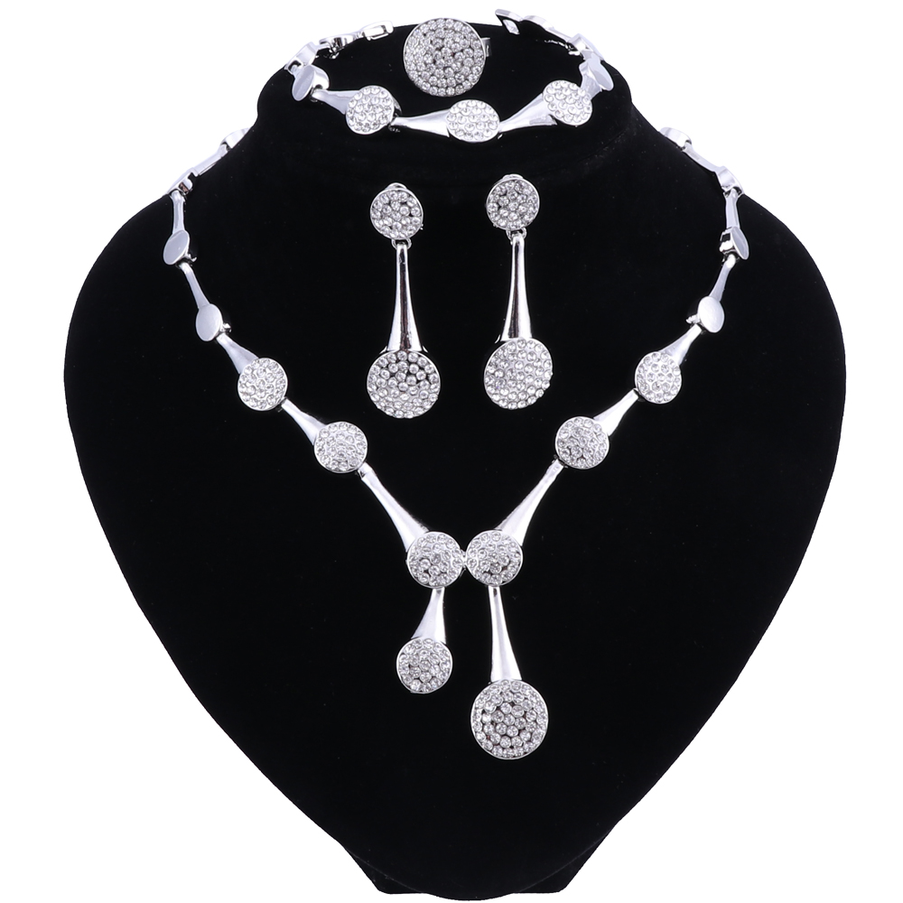 African Beads Jewellery Set Crystal Wedding Necklace Earrings Ring Set Womens Clothing Accessories Bridal Jewelry Sets 2018, Golden
African Beads Jewellery Set Crystal Wedding Necklace Earrings Ring Set Womens Clothing Accessories Bridal Jewelry Sets 2018, Golden