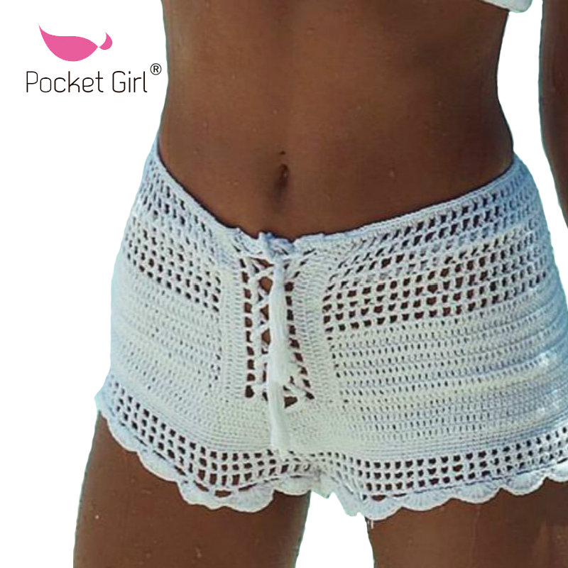 Pocket Girl 2017 Summer New Bandage Boxer Pants Knit Lace Hollowed Swimsuits Tight g Rope Solid Ladies Resort Swimwear, Top
Pocket Girl 2017 Summer New Bandage Boxer Pants Knit Lace Hollowed Swimsuits Tight g Rope Solid Ladies Resort Swimwear, Top