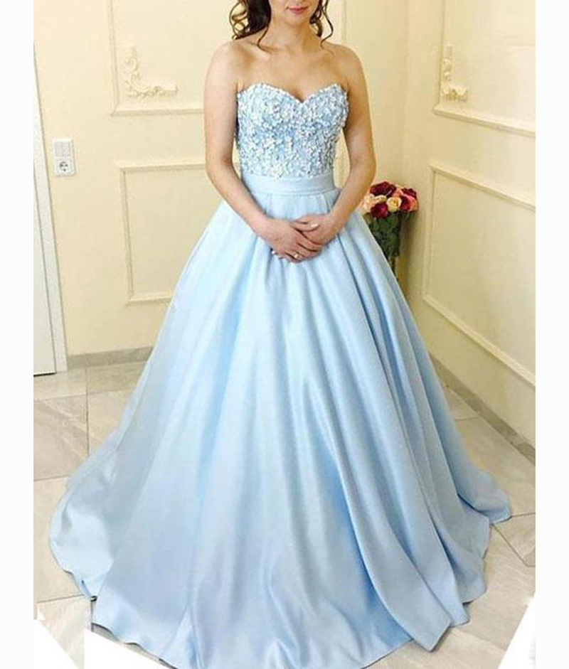 Strapless Sweetheart A line Evening Dresses Back Lace Up Light Blue Satin Long Evening Gowns Formal Prom Party Dresses Custom Made, Light purple
Strapless Sweetheart A line Evening Dresses Back Lace Up Light Blue Satin Long Evening Gowns Formal Prom Party Dresses Custom Made, Light purple