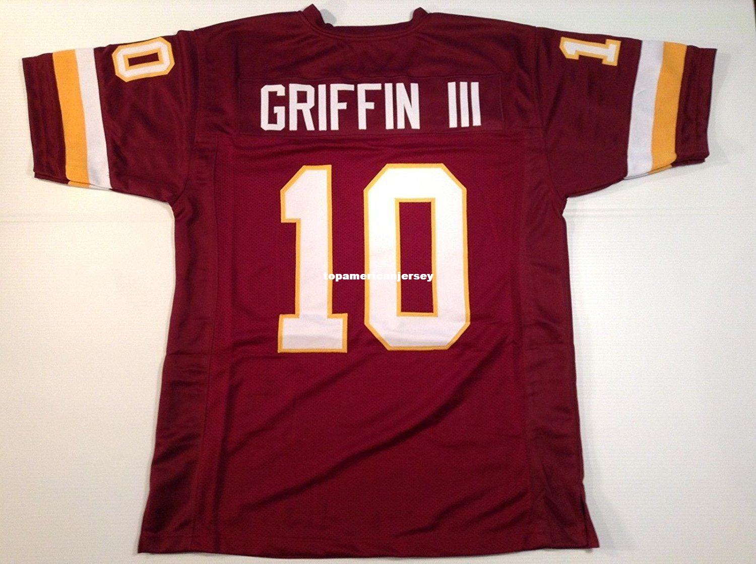 Cheap Retro custom Sewn Stitched #10 Robert Griffin III Burgundy MITCHELL & NESS Jersey Top S-5XL,6XL Men's Football Jerseys Rugby, Wine red
Cheap Retro custom Sewn Stitched #10 Robert Griffin III Burgundy MITCHELL & NESS Jersey Top S-5XL,6XL Men's Football Jerseys Rugby, Wine red