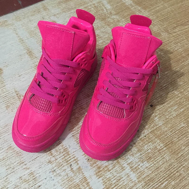 2019 New upcoming 4 Pink Patent women's exclusive colorway for 30th Anniversary celebration Women fashion Sports Sneakers
2019 New upcoming 4 Pink Patent women's exclusive colorway for 30th Anniversary celebration Women fashion Sports Sneakers