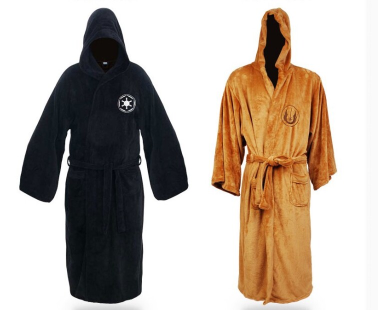 The Classic Adult Bathrobe Jedi Fleece Hooded BathRobe Cosplay Costumes For Men, Brown
The Classic Adult Bathrobe Jedi Fleece Hooded BathRobe Cosplay Costumes For Men, Brown