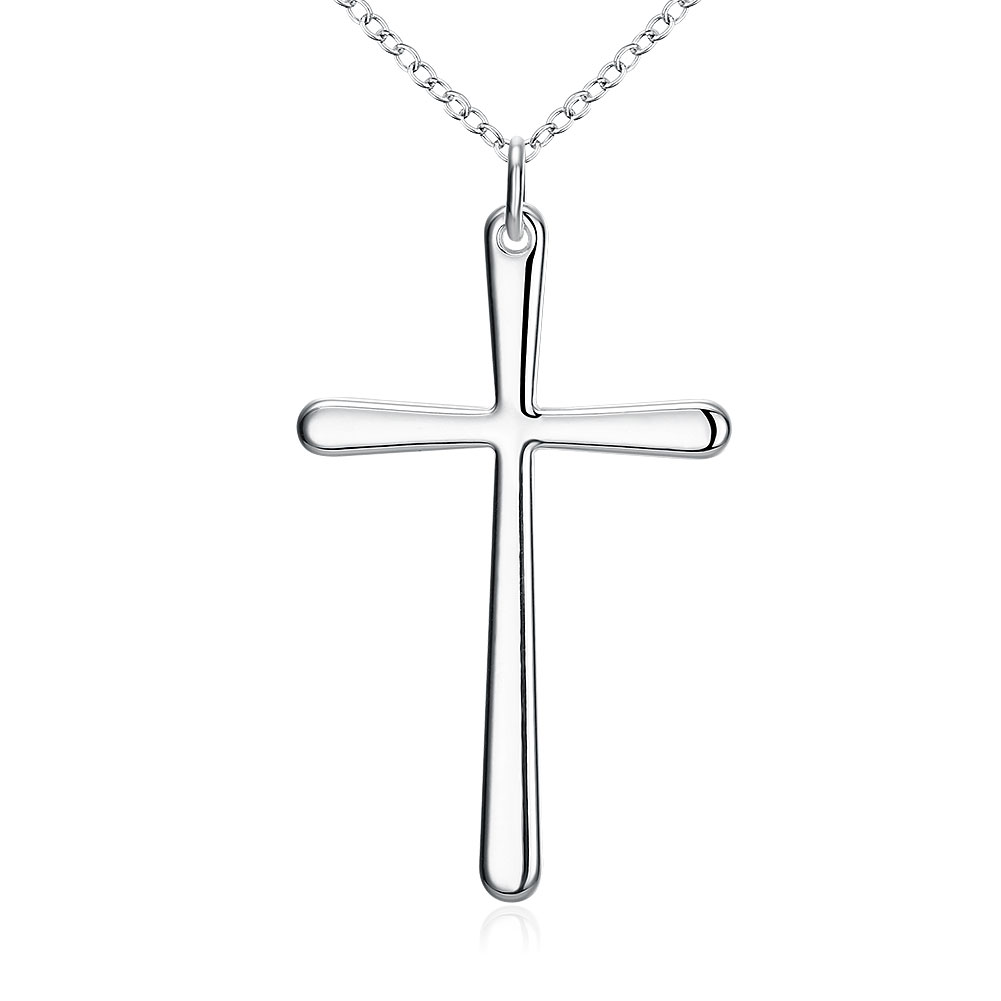 Best-selling jewelry high quality 925 silver cross pendant necklace free shipping 10pcs/lot
Best-selling jewelry high quality 925 silver cross pendant necklace free shipping 10pcs/lot