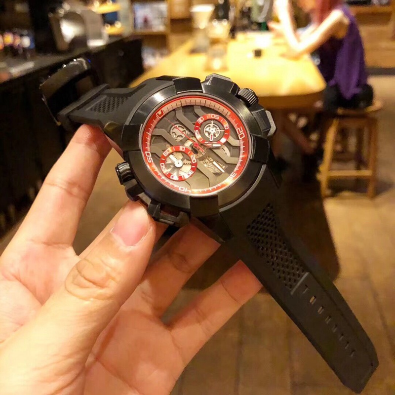 Stylish luxury men's watch with imported chronograph quartz movement, 316 stainless steel case, mineral glass mirror, diameter 47mm, Multi-color
Stylish luxury men's watch with imported chronograph quartz movement, 316 stainless steel case, mineral glass mirror, diameter 47mm, Multi-color