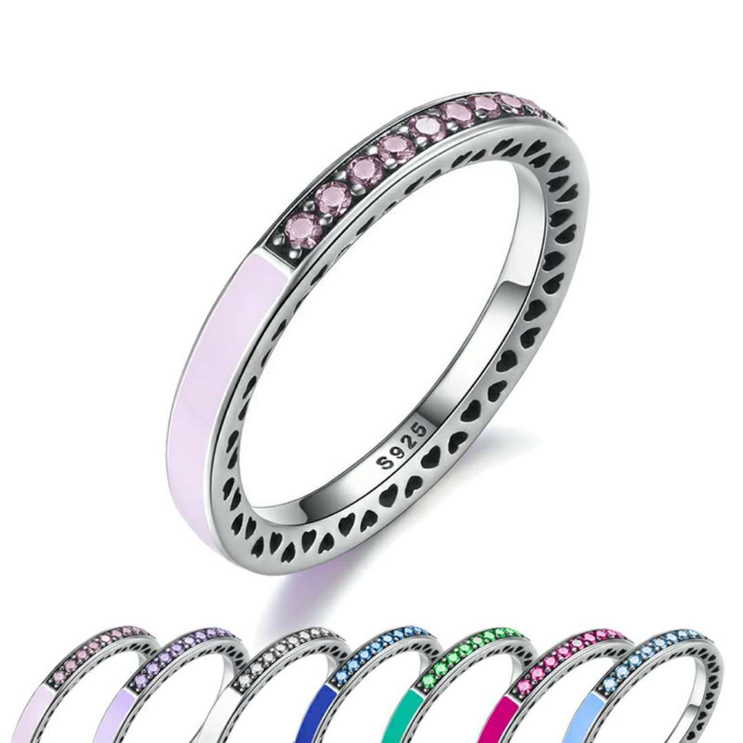 Authentic 925 Sterling Silver Ring for European Jewelry Radiant Hearts Air Blue Enamel & Sky Blue Synthetic Spinel Women Ring
Authentic 925 Sterling Silver Ring for European Jewelry Radiant Hearts Air Blue Enamel & Sky Blue Synthetic Spinel Women Ring