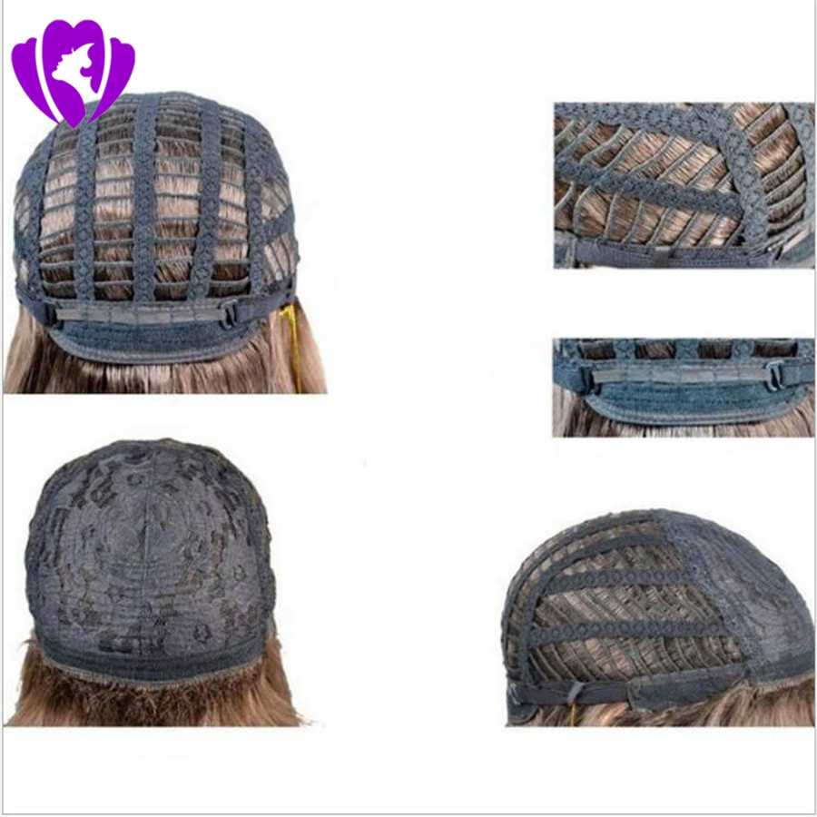 Free shipping Synthetic Black Short Women Wig Straight Wigs for Women Natural Hair Wig Heat Resistant Wigs with Bangs