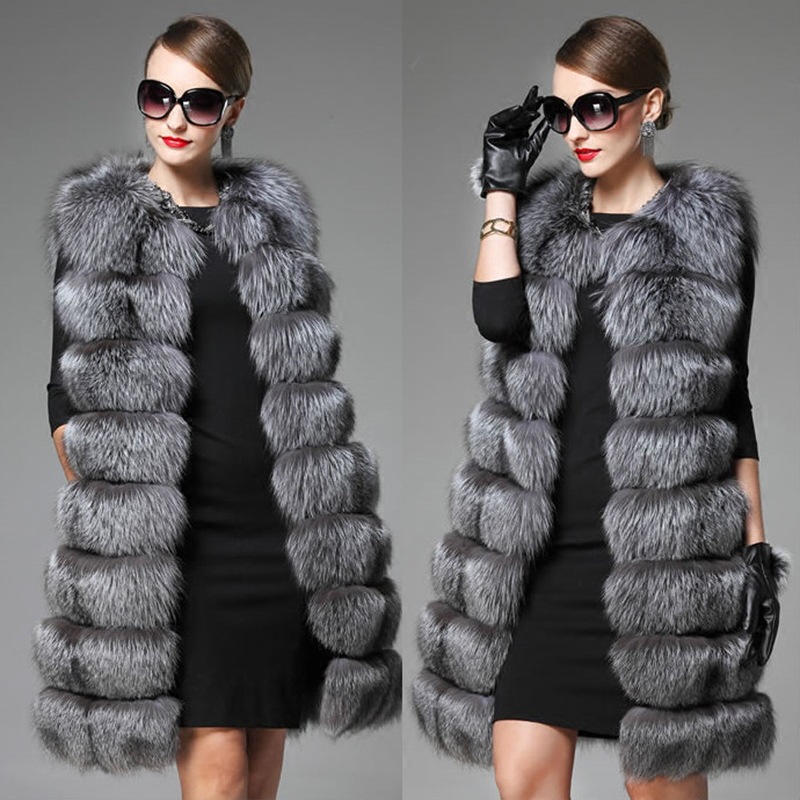 Luxury Fake Fur Vest Gilet Women Coats Faux Fur Jacket Women F0400 Sleeveless Gray Color S-3XL
Luxury Fake Fur Vest Gilet Women Coats Faux Fur Jacket Women F0400 Sleeveless Gray Color S-3XL