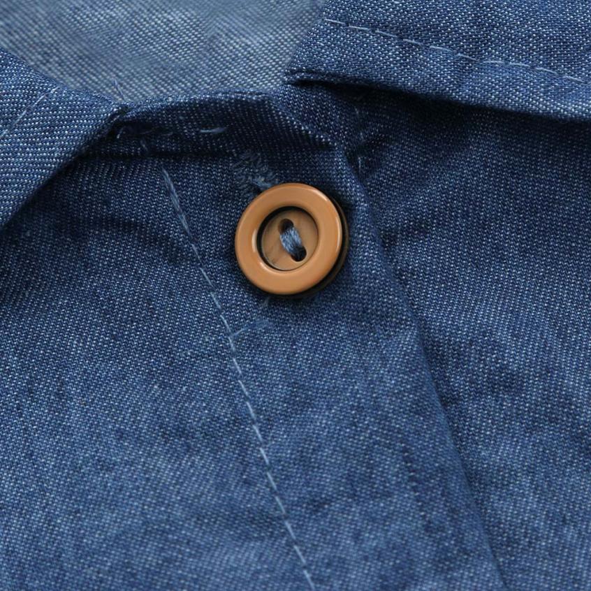 Denim dresses for Baby Girls Dress Sleeveless summer Solid fashion Princess dress toddler kids Outfits Clothes European Style