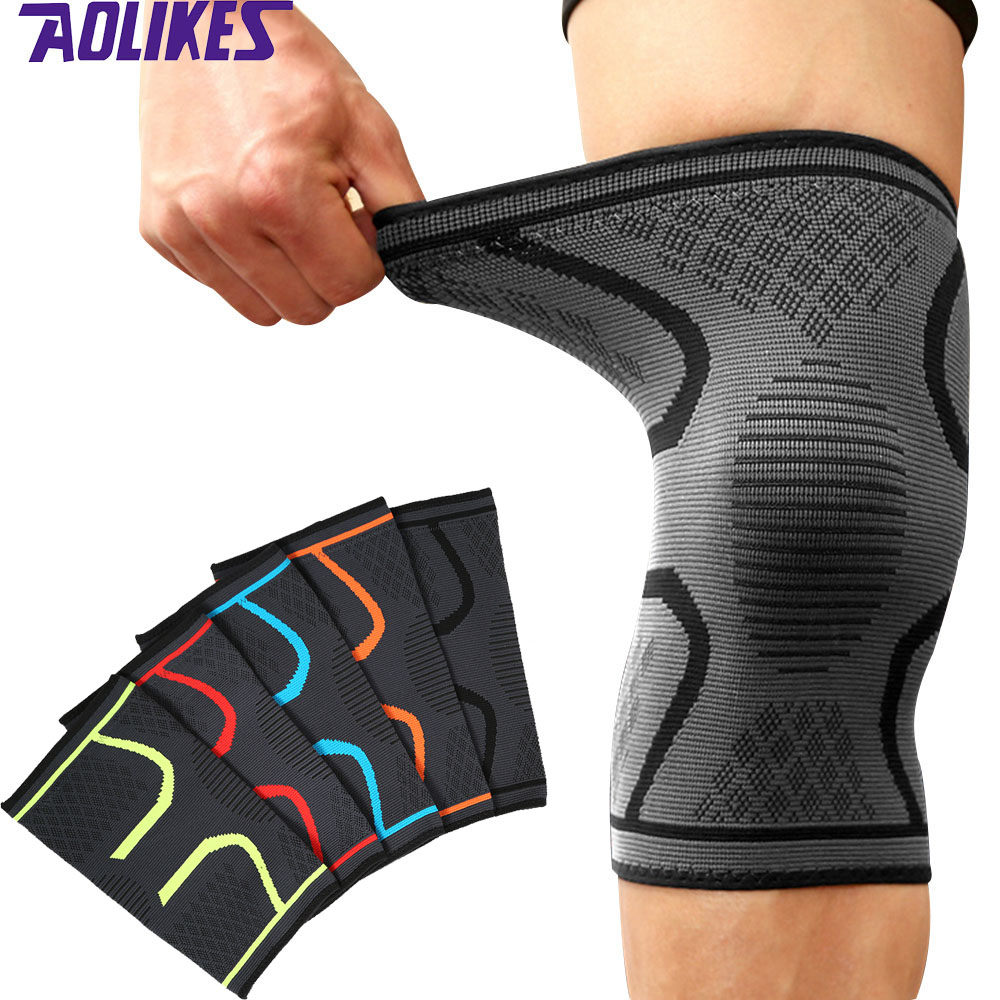 AOLIKES Knee Support Knee Pads Brace Kneepad Gym Weight lifting Wraps Bandage Straps Guard Compression Sleeve Brace, Black
AOLIKES Knee Support Knee Pads Brace Kneepad Gym Weight lifting Wraps Bandage Straps Guard Compression Sleeve Brace, Black